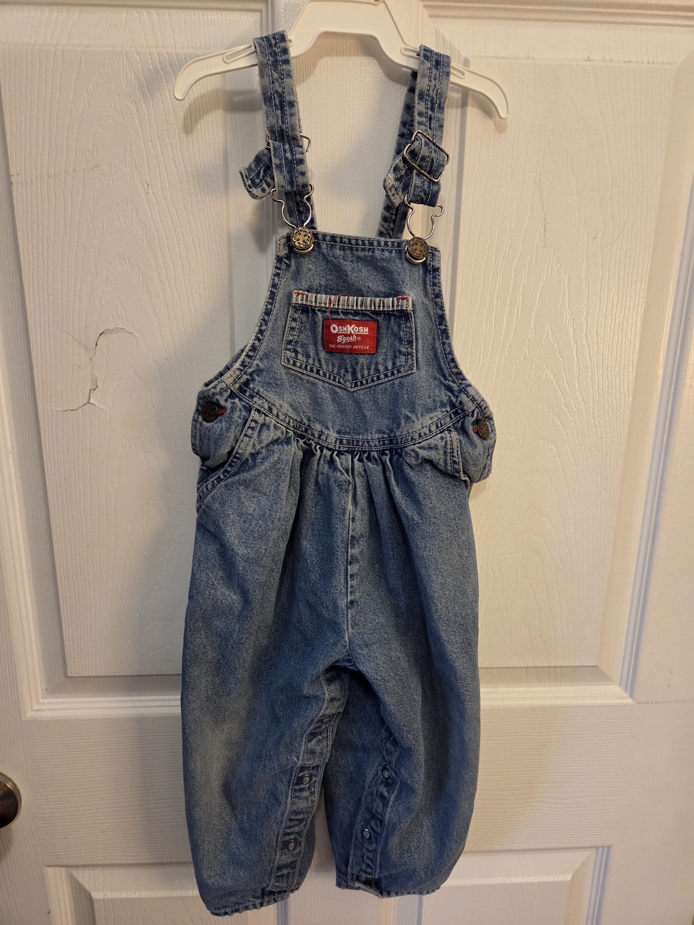 OshKosh B'gosh Kids Light Blue Denim Overalls